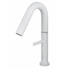 Смеситель для раковины высокий WONZON & WOGHAND, Белый матовый (WW-6068-MW)