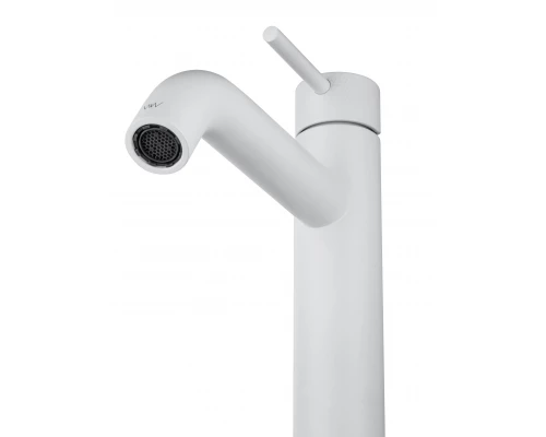 Смеситель для раковины высокий WONZON & WOGHAND, Белый матовый (WW-H1062-MW)