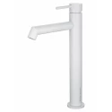 Смеситель для раковины высокий WONZON & WOGHAND, Белый матовый (WW-H1064-MW)