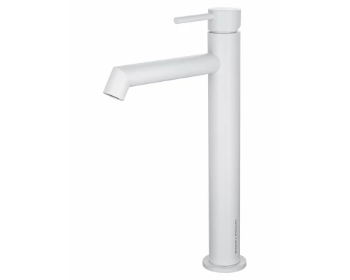Смеситель для раковины высокий WONZON & WOGHAND, Белый матовый (WW-H1064-MW)