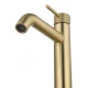 Смеситель для раковины высокий WONZON & WOGHAND, Брашированное золото (WW-H1062-BG)