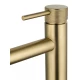 Смеситель для раковины высокий WONZON & WOGHAND, Брашированное золото (WW-H1062-BG)