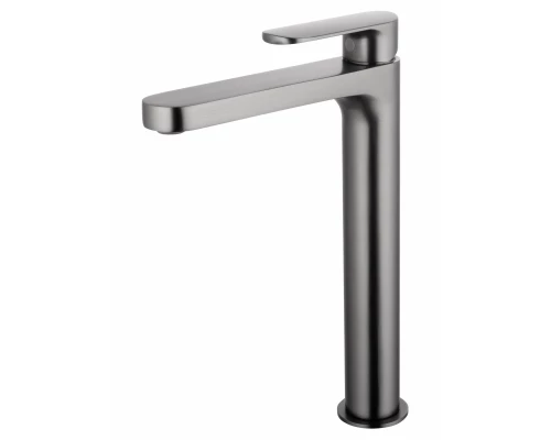 Смеситель для раковины высокий WONZON & WOGHAND, Темный графит (WW-H1034-BGG)