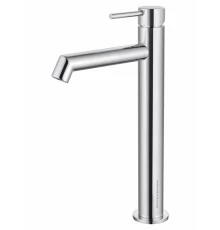 Смеситель для раковины высокий WONZON & WOGHAND, Хром (WW-H1064-CR)