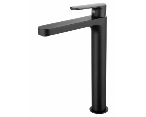 Смеситель для раковины высокий WONZON & WOGHAND, Черный матовый (WW-H1034-MB)