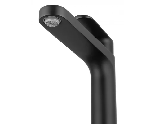 Смеситель для раковины высокий WONZON & WOGHAND, Черный матовый (WW-H1034-MB)