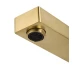 Смеситель для раковины встраиваемый WONZON & WOGHAND CUBE, Брашированное золото (WW-88869016-BG)