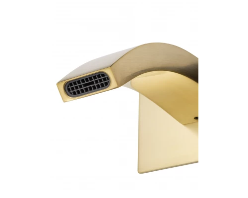 Смеситель для раковины встраиваемый WONZON & WOGHAND FIT, Брашированное золото (WW-88869009- BG)