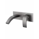 Смеситель для раковины встраиваемый WONZON & WOGHAND FIT, Темный графит (WW-88869009-BGM)