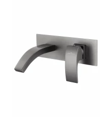 Смеситель для раковины встраиваемый WONZON & WOGHAND FIT, Темный графит (WW-88869009-BGM)