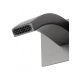 Смеситель для раковины встраиваемый WONZON & WOGHAND FIT, Темный графит (WW-88869009-BGM)