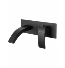 Смеситель для раковины встраиваемый WONZON & WOGHAND FIT, Черный матовый (WW-88869009-MB)