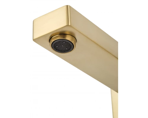 Смеситель для раковины встраиваемый WONZON & WOGHAND FRAME, Брашированное золото (WW-88869010- BG)