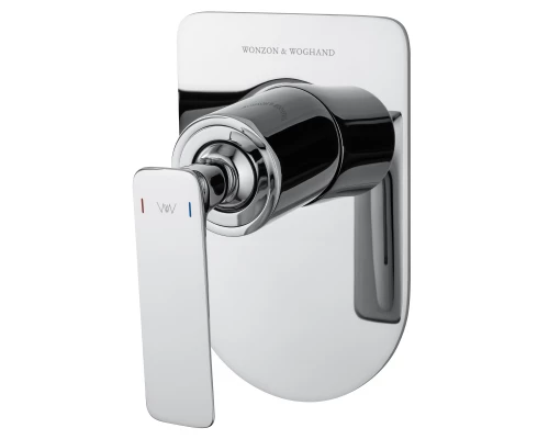 Смеситель для раковины встраиваемый WONZON & WOGHAND SHARK, Хром (WW-481701-CR)