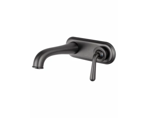 Смеситель для раковины встраиваемый WONZON & WOGHAND STEAM, Темный графит (WW-88869008-BGM)