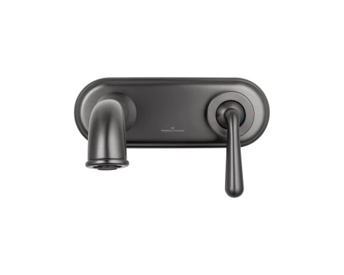 Смеситель для раковины встраиваемый WONZON & WOGHAND STEAM, Темный графит (WW-88869008-BGM)