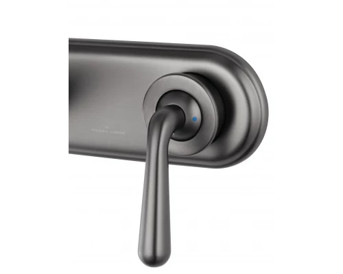 Смеситель для раковины встраиваемый WONZON & WOGHAND STEAM, Темный графит (WW-88869008-BGM)