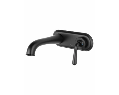 Смеситель для раковины встраиваемый WONZON & WOGHAND STEAM, Черный матовый (WW-88869008-MB)