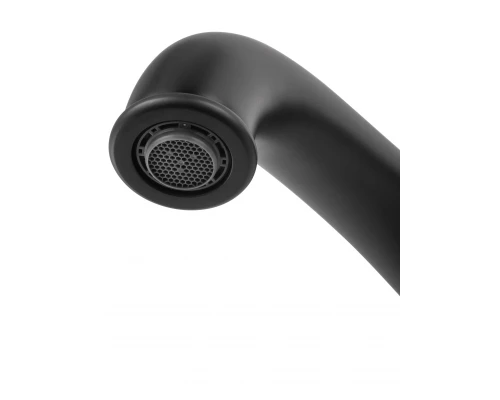 Смеситель для раковины встраиваемый WONZON & WOGHAND STEAM, Черный матовый (WW-88869008-MB)