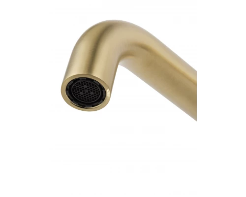Смеситель для раковины встраиваемый WONZON & WOGHAND STICK, Брашированное золото (WW-88869017-BG)
