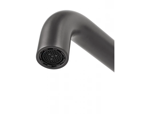 Смеситель для раковины встраиваемый WONZON & WOGHAND STICK, Темный графит (WW-88869017-BGM)