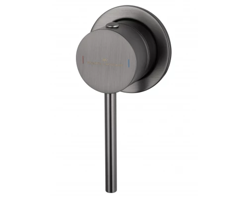 Смеситель для раковины встраиваемый WONZON & WOGHAND STICK, Темный графит (WW-88869017-BGM)