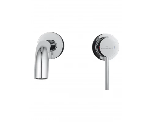 Смеситель для раковины встраиваемый WONZON & WOGHAND STICK, Хром (WW-88869017-CR)