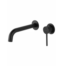 Смеситель для раковины встраиваемый WONZON & WOGHAND STICK, Черный матовый (WW-88869017-MB)