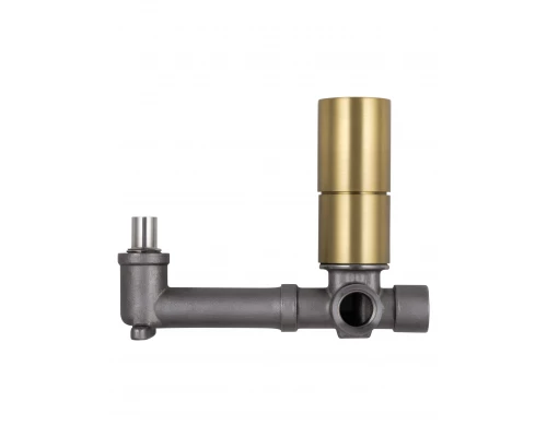 Смеситель для раковины встраиваемый WONZON & WOGHAND, Брашированное золото (WW-105-BG)