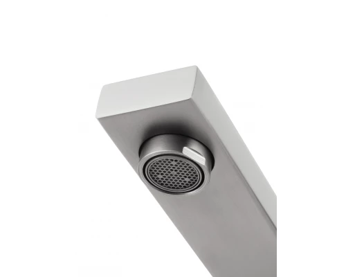 Смеситель для раковины встраиваемый WONZON & WOGHAND, Брашированный никель (WW-105-BS)