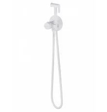 Смеситель с гигиеническим душем и термостатом встраиваемый WONZON & WOGHAND, Белый матовый (WW-88829909-MW)