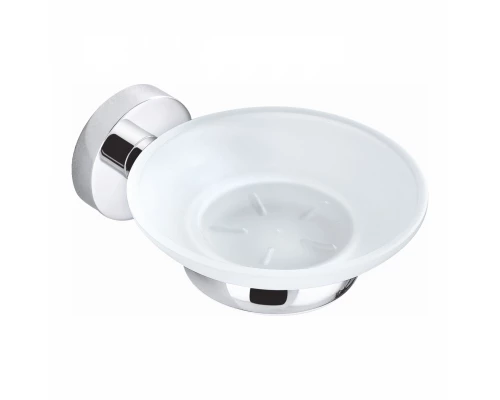 Мыльница с держателем WONZON & WOGHAND EASY, Хром (WW-8122)