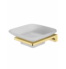 Мыльница с держателем WONZON & WOGHAND ECLIPSE, Глянцевое золото (WW-9122-LG)