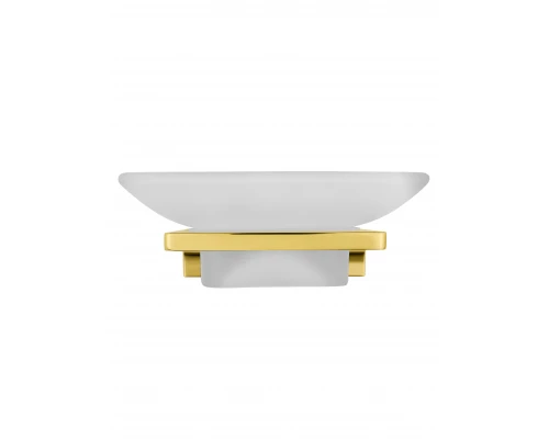 Мыльница с держателем WONZON & WOGHAND ECLIPSE, Глянцевое золото (WW-9122-LG)