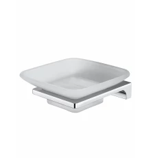 Мыльница с держателем WONZON & WOGHAND ECLIPSE, Хром (WW-9122-CR)