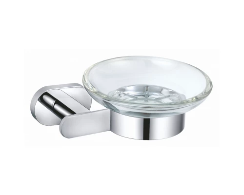 Мыльница с держателем WONZON & WOGHAND FIRST, Хром (WW-8422)