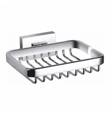 Мыльница с держателем WONZON & WOGHAND FLAT, Хром (WW-9724)