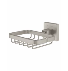 Мыльница с держателем WONZON & WOGHAND POLO, Брашированный никель (WW-8924-BN)