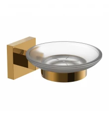 Мыльница с держателем WONZON & WOGHAND POLO, Темное золото (WW-8922-DG)