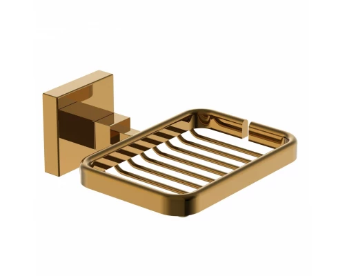 Мыльница с держателем WONZON & WOGHAND POLO, Темное золото (WW-8924-DG)