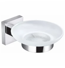 Мыльница с держателем WONZON & WOGHAND POLO, Хром (WW-8922)