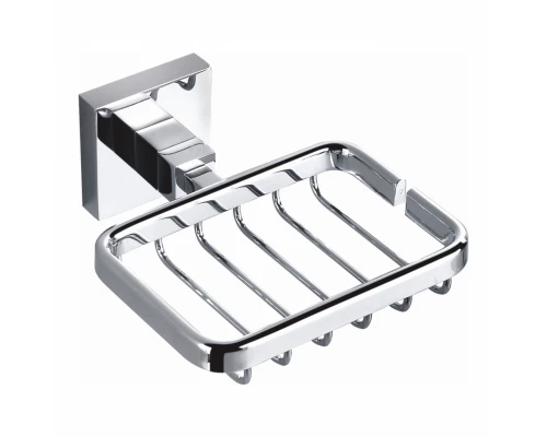 Мыльница с держателем WONZON & WOGHAND POLO, Хром (WW-8924)