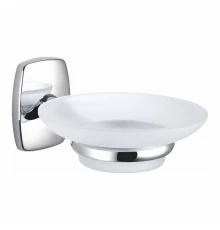 Мыльница с держателем WONZON & WOGHAND PORTO, Хром (WW-1201)