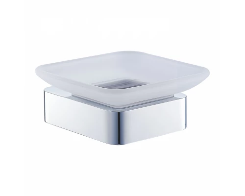 Мыльница с держателем WONZON & WOGHAND, Хром (WW-9522)