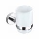 Стакан для зубных щеток с держателем WONZON & WOGHAND EASY, Хром (WW-8121)