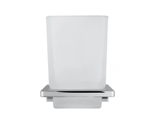 Стакан для зубных щеток с держателем WONZON & WOGHAND ECLIPSE, Хром (WW-9121-CR)