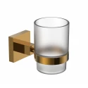 Стакан для зубных щеток с держателем WONZON & WOGHAND POLO, Темное золото (WW-8921-DG) Стакан для зубных щеток с держателем WONZON & WOGHAND POLO, Темное золото (WW-8921-DG)