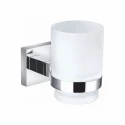Стакан для зубных щеток с держателем WONZON & WOGHAND POLO, Хром (WW-8921) Стакан для зубных щеток с держателем WONZON & WOGHAND POLO, Хром (WW-8921)