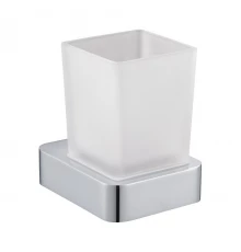 Стакан для зубных щеток с держателем WONZON & WOGHAND, Хром (WW-9521)