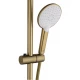 Смеситель для ванны с душевым гарнитуром WONZON & WOGHAND ALFA, Брашированное золото (WW-AE3205-BG)